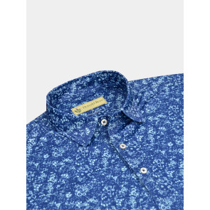 Flowers in the Wind Short Sleeve Jersey Polo (DRP073-223)